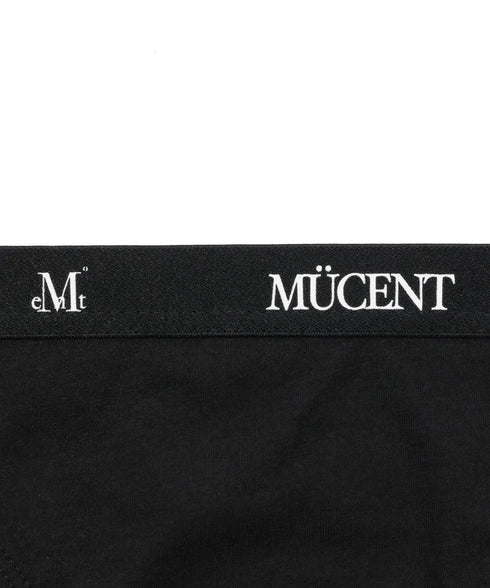 MUCENT(ムセント)/ノンワイヤー ブラ＆ショーツ 上下 セット/AUREN NO-WIRE OUT BAND BRALETTE PANTY SET | AT2253088 | ブラック