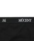 MUCENT(ムセント)/ノンワイヤー ブラ＆ショーツ 上下 セット/AUREN NO-WIRE OUT BAND BRALETTE PANTY SET | AT2253088 | ブラック