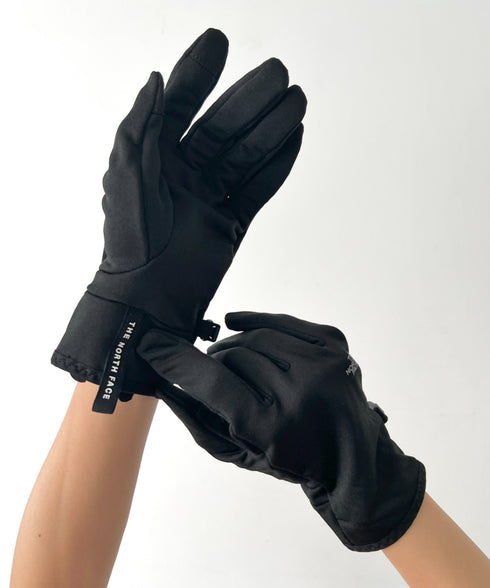 THE NORTH FACE(ザ・ノースフェイス)/MERINO INNER GLOVE/スマホ対応 スマートタッチ グローブ 五本指 手袋 | IM6253089 | ブラック