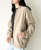 THE NORTH FACE(ザ・ノースフェイス)/軽量 ワンポイントロゴ ジャケット ノーカラーブルゾン/M'S STUD BOMBER | IM2253078 | ダークベージュ