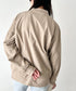 THE NORTH FACE(ザ・ノースフェイス)/軽量 ワンポイントロゴ ジャケット ノーカラーブルゾン/M'S STUD BOMBER | IM2253078 | ダークベージュ
