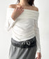 ドレープオフショルトップス | BA2253022 | ホワイト