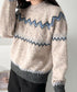 ノルディックニットトップス | CL2254006 | ベージュ