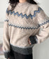 ノルディックニットトップス | CL2254006 | ベージュ