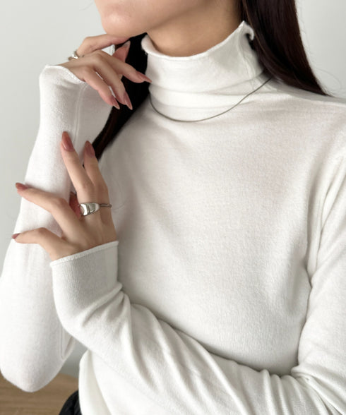 タートルネックトップス | CL2256064 | ホワイト