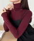 タートルネックトップス | CL2256064 | ワインレッド