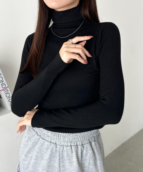 タートルネックトップス | CL2256064 | ブラック