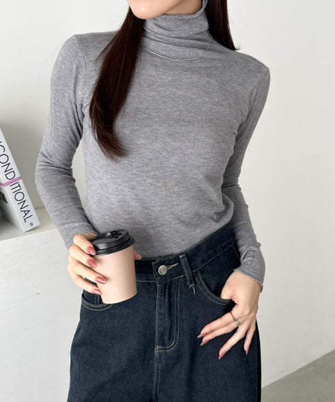 タートルネックトップス | CL2256064 | グレー
