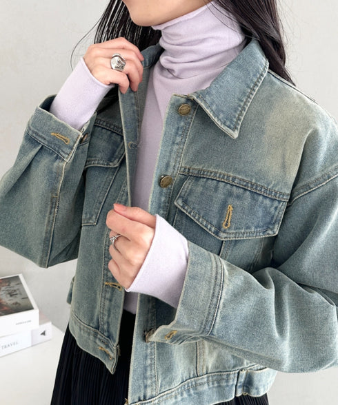 タートルネックトップス | CL2256064 | ラベンダー