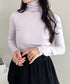 タートルネックトップス | CL2256064 | ラベンダー
