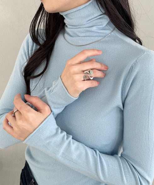 タートルネックトップス | CL2256064 | ライトブルー