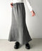 メランジニットロングスカート | BA2256047 | グレー