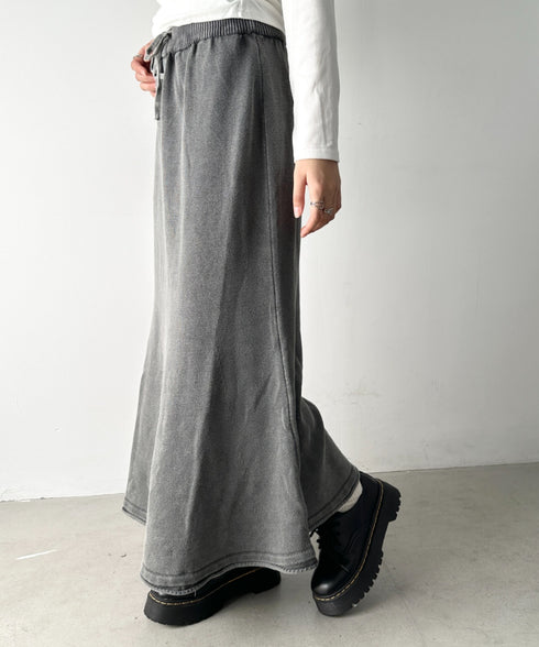 メランジニットロングスカート | BA2256047 | グレー