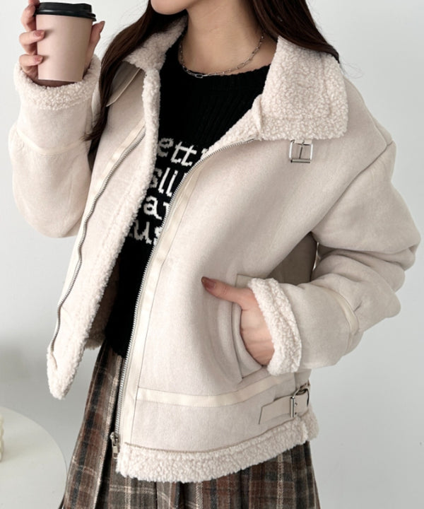 ヴィンテージライクムートンジャケット | CL2254011 | アイボリー