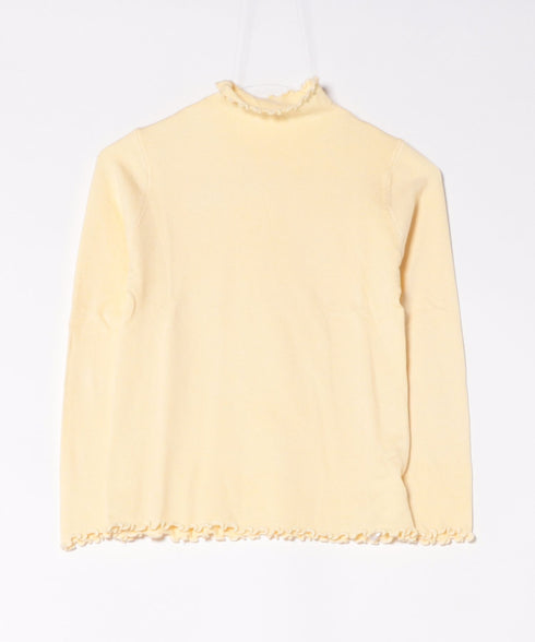 メロウフリル長袖トップス | CL2256065 | ライトイエロー