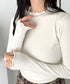 メロウフリル長袖トップス | CL2256065 | アイボリー