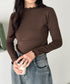 メロウフリル長袖トップス | CL2256065 | ブラウン