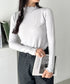 メロウフリル長袖トップス | CL2256065 | ライトグレー