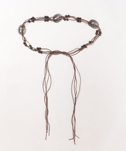 アシンメトリースウェードスカート | CL2256067 | ブラウン