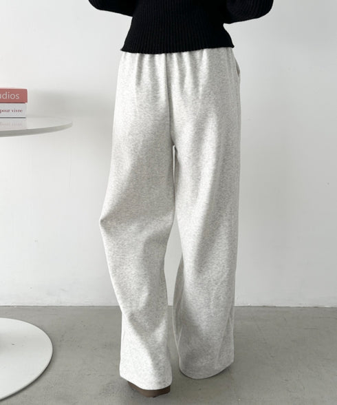 ワイドストレートスウェットパンツ | CL2256068 | オートミール