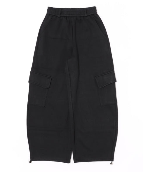 カーゴスウェットワイドパンツ | BA2256049 | ブラック