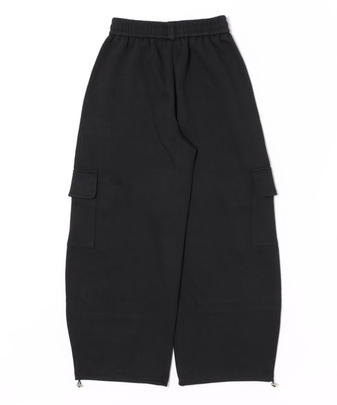 カーゴスウェットワイドパンツ | BA2256049 | ブラック