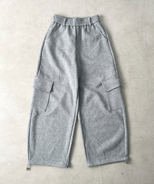 カーゴスウェットワイドパンツ | BA2256049 | グレー