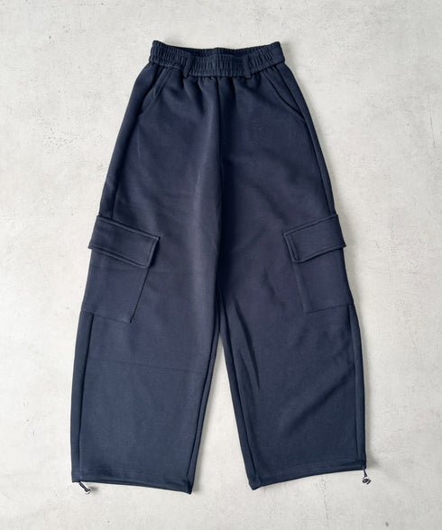 カーゴスウェットワイドパンツ | BA2256049 | ネイビー