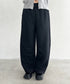 スウェットワイドカーブパンツ | BA2256050 | ブラック