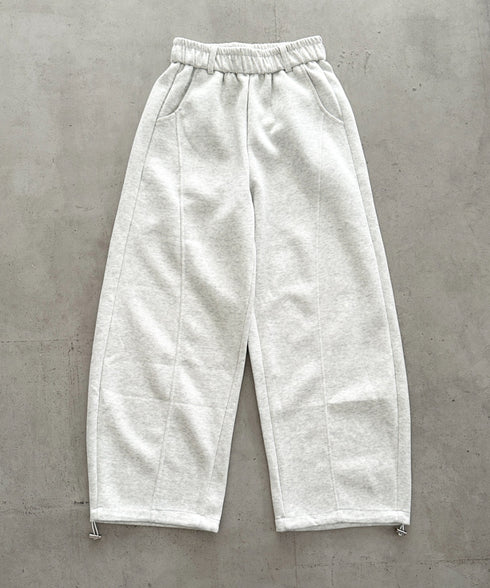 スウェットワイドカーブパンツ | BA2256050 | オートミール