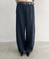スウェットワイドカーブパンツ | BA2256050 | ネイビー