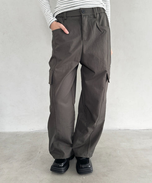 ポケットマルチワイドカーゴパンツ | BA2256051 | カーキ