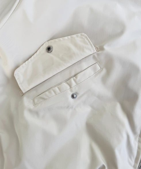 【リバーシブル】フェイクファーフーディ2WAYブルゾン | LO2254022 | オフホワイト