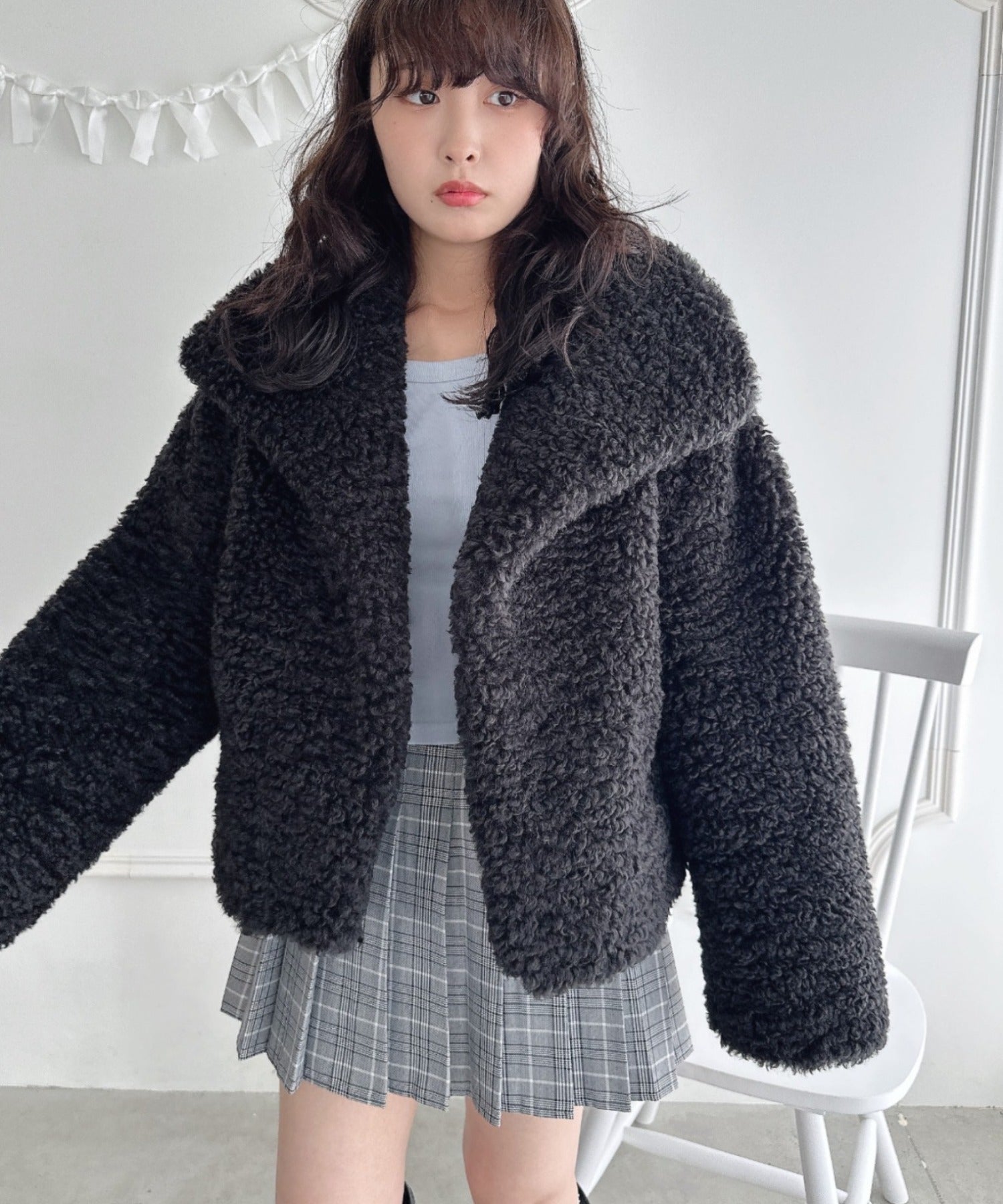 プードルファージャケット | LO2254023 | ブラック – Outfitter lab