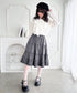 裾フリルティアードミディスカート | LO2256067 | グレー