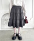 裾フリルティアードミディスカート | LO2256067 | グレー