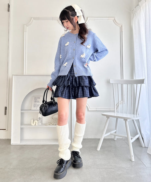 メニーシープニットカーディガン | LO2256068 | ブルー