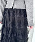 レースティアードチュールスカート | LO2256074 | ブラック