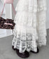 レースティアードチュールスカート | LO2256074 | アイボリー
