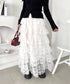レースティアードチュールスカート | LO2256074 | ホワイト