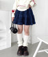 コーデュロイフリルミニスカパン | LO2254032 | ネイビー