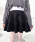 コーデュロイフリルミニスカパン | LO2254032 | ブラック