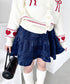 コーデュロイフリルミニスカパン | LO2254032 | ネイビー