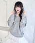 フリルレースパーカー | LO2256078 | グレー