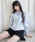 裾フリルニットショートパンツ | LO2254037 | ブラック