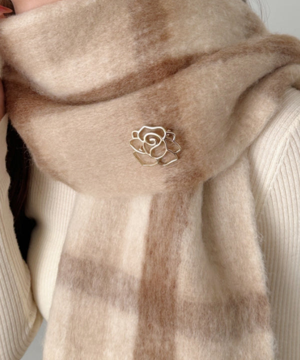 ローズ/リボンモチーフブローチ | SW4256007 | ゴールド