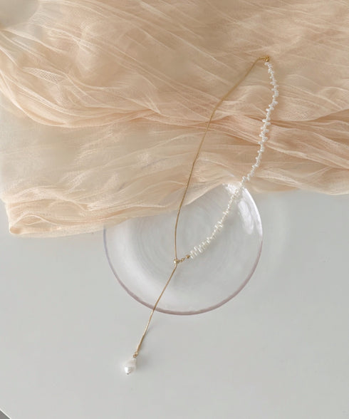 ニュアンスY字ドロップネックレス | SW4256010 | ゴールド