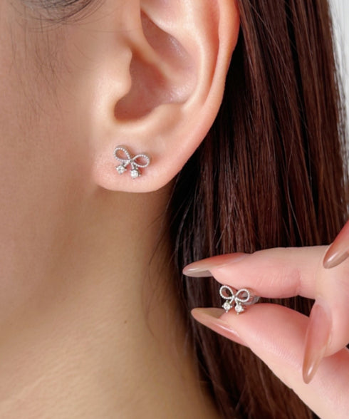 リボン/ローズモチーフ6ペアセットピアス | SW4256012 | シルバー