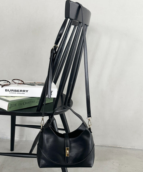 ポーチ付き大人ハンドバッグ オフィスカジュアル | MD1256057 | ブラック