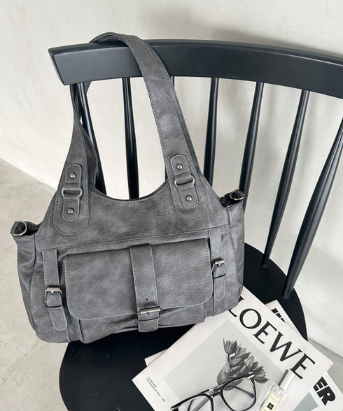 アウトポケットデザイン 2WAYショルダーバッグ | MD1256060 | グレー